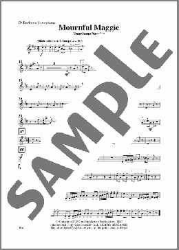 Mournful Maggie (arr. Gene Milford)-Baritone Saxophone(Karl King) 楽譜 その他 ダウンロード