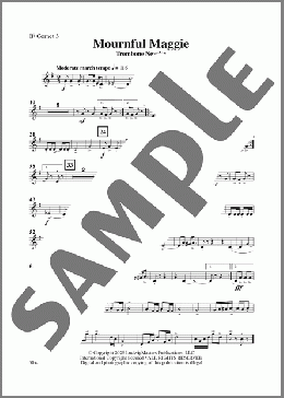 Mournful Maggie (arr. Gene Milford)-Cornet 3(Karl King) 楽譜 その他 ダウンロード