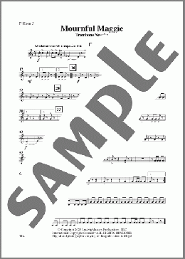 Mournful Maggie (arr. Gene Milford)-Horn 3(Karl King) 楽譜 その他 ダウンロード