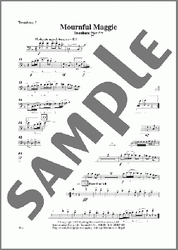 Mournful Maggie (arr. Gene Milford)-Trombone 3(Karl King) 楽譜 その他 ダウンロード