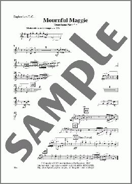 Mournful Maggie (arr. Gene Milford)-Euphonium TC(Karl King) 楽譜 その他 ダウンロード