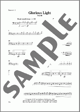 Glorious Light March-Bassoon 2(Gene Milford) 楽譜 その他 ダウンロード