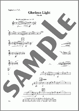 Glorious Light March-Euphonium(Gene Milford) 楽譜 その他 ダウンロード