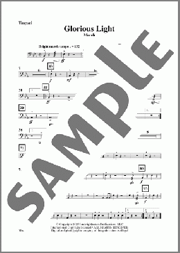 Glorious Light March-Timpani(Gene Milford) 楽譜 その他 ダウンロード