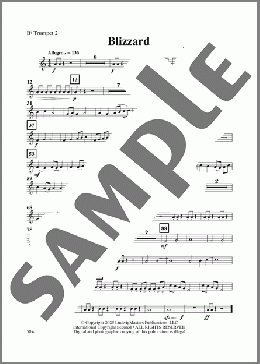 Blizzard-Trumpet 2(Terry White) 楽譜 その他 ダウンロード