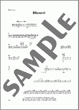 Blizzard-Trombone(Terry White) 楽譜 その他 ダウンロード