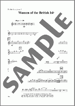 Women of the British Isles-Alto Sax 2(Traditional) 楽譜 その他 ダウンロード