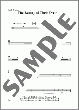 The Beauty of Their Dreams-Percussion 2(Terry White) 楽譜 その他 ダウンロード