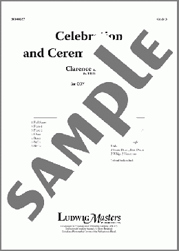 Celebration and Ceremonial March-Full Score(Clarence E. Barber) 楽譜 その他 ダウンロード