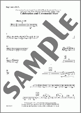 Celebration and Ceremonial March-Euphonium(Clarence E. Barber) 楽譜 その他 ダウンロード