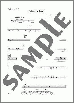 Polovtsian Dance (arr. Aric Branchfield)-Euphonium BC(Alexander Borodin) 楽譜 その他 ダウンロード