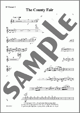 The County Fair-Clarinet 1(David Bobrowitz) 楽譜 その他 ダウンロード