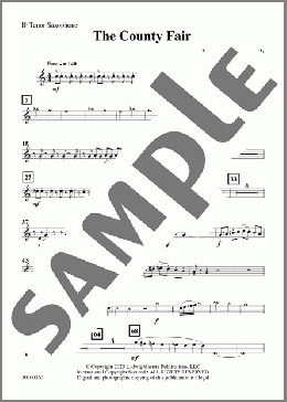 The County Fair-Tenor Saxophone(David Bobrowitz) 楽譜 その他 ダウンロード