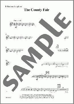 The County Fair-Baritone Saxophone(David Bobrowitz) 楽譜 その他 ダウンロード