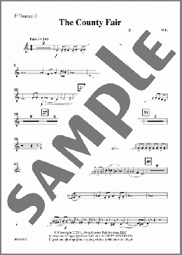 The County Fair-Trumpet 3(David Bobrowitz) 楽譜 その他 ダウンロード