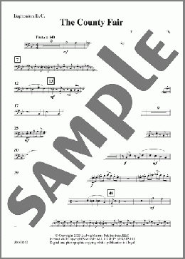 The County Fair-Euphonium(David Bobrowitz) 楽譜 その他 ダウンロード