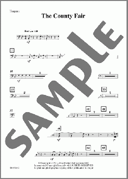 The County Fair-Timpani(David Bobrowitz) 楽譜 その他 ダウンロード