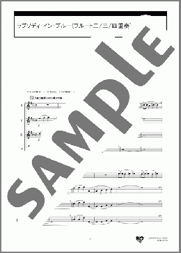 ラプソディ・イン・ブルー(フルートニ/三/四重奏)(G.Gershwin) 楽譜 アンサンブル（フルスコア） 初～中級 ダウンロード 定額サブスク