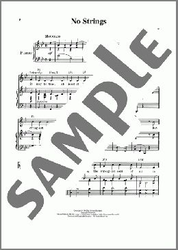 No Strings(Richard Rodgers) 楽譜 ピアノ & ボーカル ダウンロード