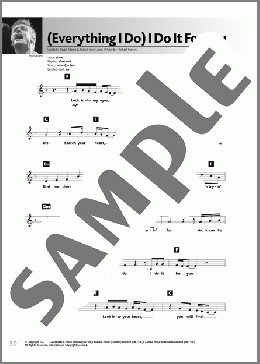 (Everything I Do) I Do It For You(Bryan Adams) 楽譜 その他 ダウンロード