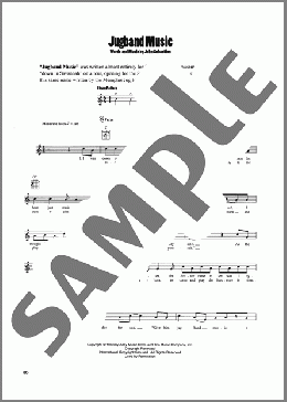 Jug Band Music(John Sebastian) 楽譜 メロディ ダウンロード
