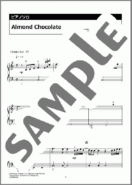 Almond Chocolate(ILLIT) 楽譜 ピアノ（ソロ） 入門 ダウンロード 定額サブスク