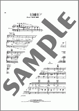 As Simple As That (from Milk And Honey)(Jerry Herman) 楽譜 ピアノ & ボーカル & ギター ダウンロード