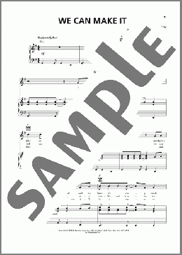 We Can Make It (from Rudolph The Red Nosed Reindeer)(Michael Lloyd) 楽譜 ピアノ & ボーカル & ギター ダウンロード
