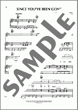 Since You've Been Gone (Sweet, Sweet Baby)(Luther Vandross) 楽譜 ピアノ & ボーカル & ギター ダウンロード