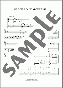 We Don't Talk About Bruno (from Encanto) (arr. Michelle Hynson)(Carolina Gaitan, Mauro Castillo, Adassa, Rhenzy) 楽譜 その他 ダウンロード