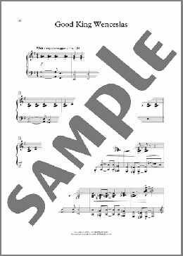 Good King Wenceslas (arr. Mark Carlstein)(John M. Neale/Piae Cantiones/Traditional Carol) 楽譜 ピアノ（ソロ） ダウンロード