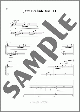 Jazz Prelude No. 11(Phillip Keveren) 楽譜 ピアノ（ソロ） ダウンロード