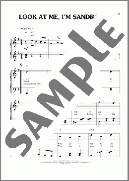 Look At Me, I'm Sandra Dee (from Grease)(Olivia Newton-John) 楽譜 ピアノ(ソロ) ダウンロード