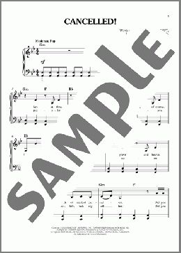 CANCELLED!(Taylor Swift) 楽譜 ピアノ（ソロ） ダウンロード