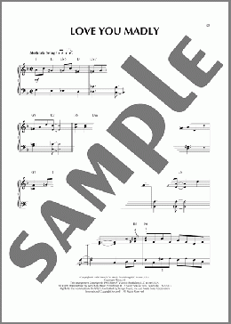 Love You Madly (arr. Brent Edstrom)(Duke Ellington) 楽譜 ピアノ(ソロ) ダウンロード