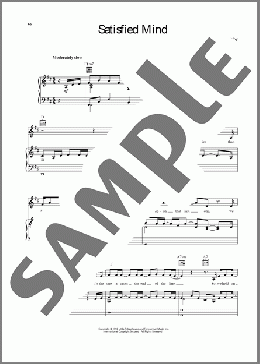 Satisfied Mind(Randy Travis/Hal Ketchum) 楽譜 ピアノ & ボーカル & ギター ダウンロード