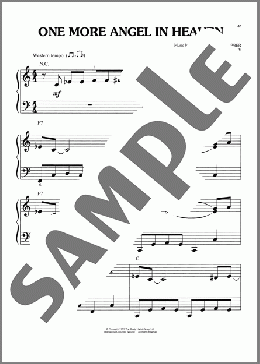 One More Angel In Heaven (from Joseph and the Amazing Technicolor Dreamcoat)(Tim Rice/Andrew Lloyd Webber) 楽譜 ピアノ(ソロ) ダウンロード