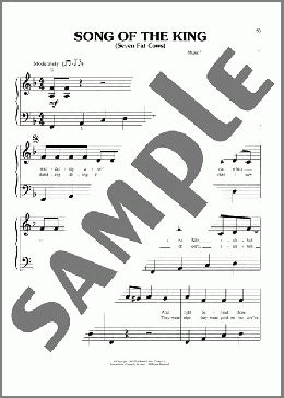 Song Of The King (from Joseph and the Amazing Technicolor Dreamcoat)(Tim Rice/Andrew Lloyd Webber) 楽譜 ピアノ(ソロ) ダウンロード