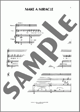 Make A Miracle (from Where's Charley?)(Frank Loesser) 楽譜 ピアノ & ボーカル ダウンロード