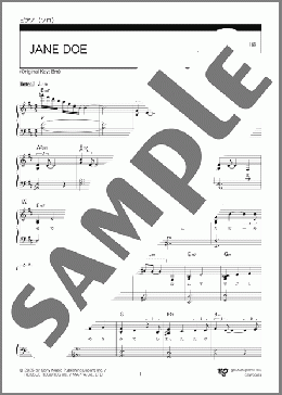 JANE DOE(米津 玄師/宇多田 ヒカル) 楽譜 ピアノ（ソロ） 中～上級 ダウンロード