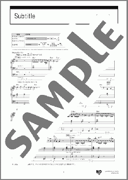 Subtitle [STAGEA エレクトーンで弾く 7～5級 Vol.80 エレクトーンの定番&ザ・ヒット30【10】](Official髭男dism) 楽譜 エレクトーン（ソロ） 5級 ダウンロード 定額サブスク