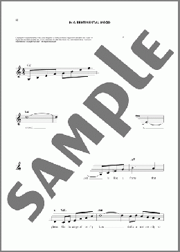 In A Sentimental Mood(Duke Ellington) 楽譜 その他 ダウンロード