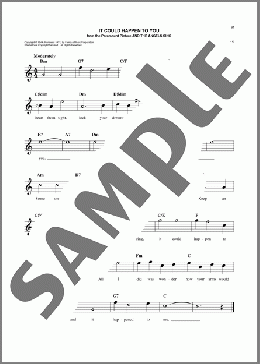 It Could Happen To You(June Christy) 楽譜 その他 ダウンロード