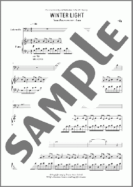 Winter Light(Ola Gjeilo) 楽譜 その他 ダウンロード
