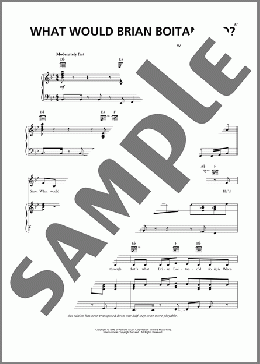 What Would Brian Boitano Do? (from South Park)(Trey Parker) 楽譜 ピアノ & ボーカル & ギター ダウンロード