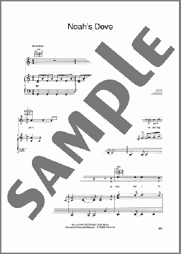 Noah's Dove(10,000 Maniacs) 楽譜 ピアノ & ボーカル & ギター ダウンロード