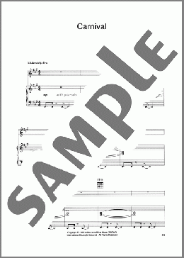 Carnival(Natalie Merchant) 楽譜 ピアノ & ボーカル & ギター ダウンロード