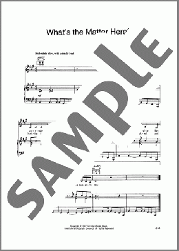 What's The Matter Here?(10,000 Maniacs) 楽譜 ピアノ & ボーカル & ギター ダウンロード
