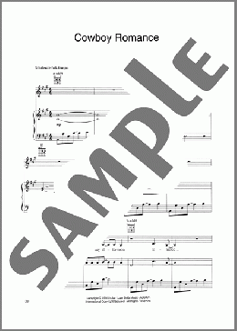 Cowboy Romance(Natalie Merchant) 楽譜 ピアノ & ボーカル & ギター ダウンロード