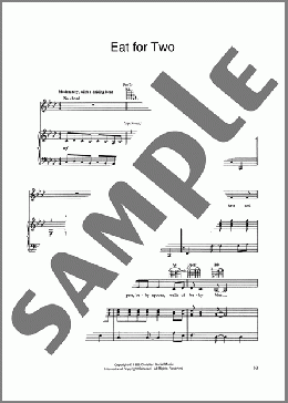 Eat For Two(10,000 Maniacs) 楽譜 ピアノ & ボーカル & ギター ダウンロード